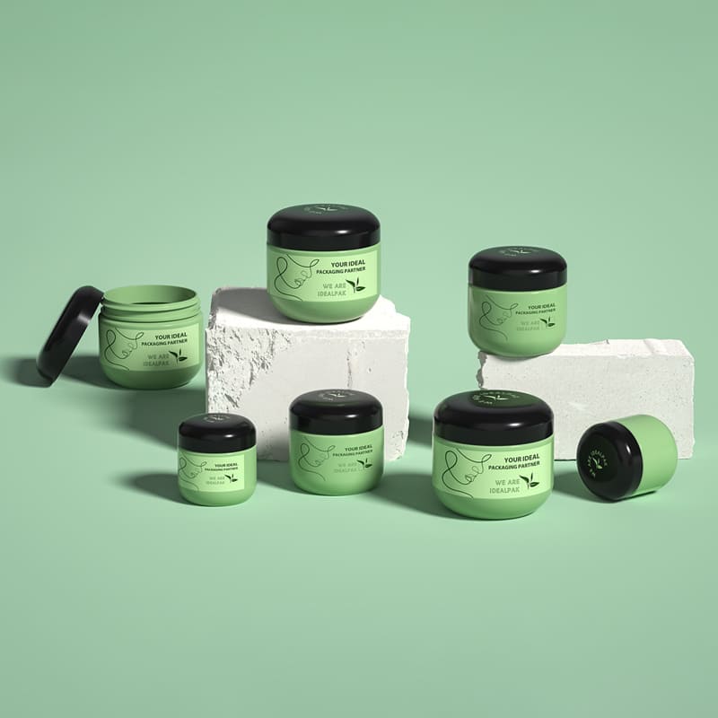 mini plastic jars