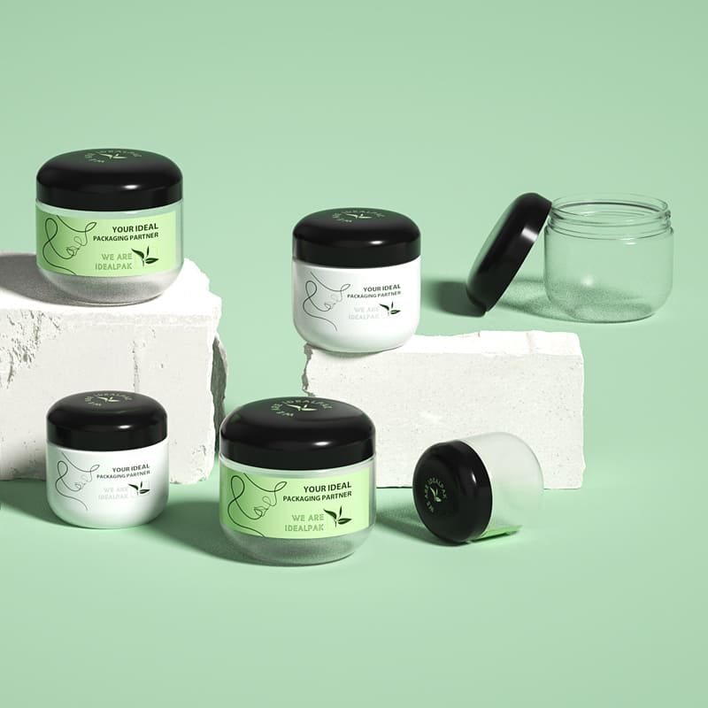 mini plastic jars
