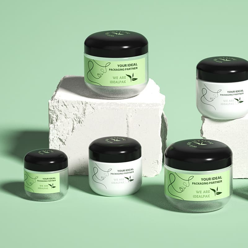mini plastic jars