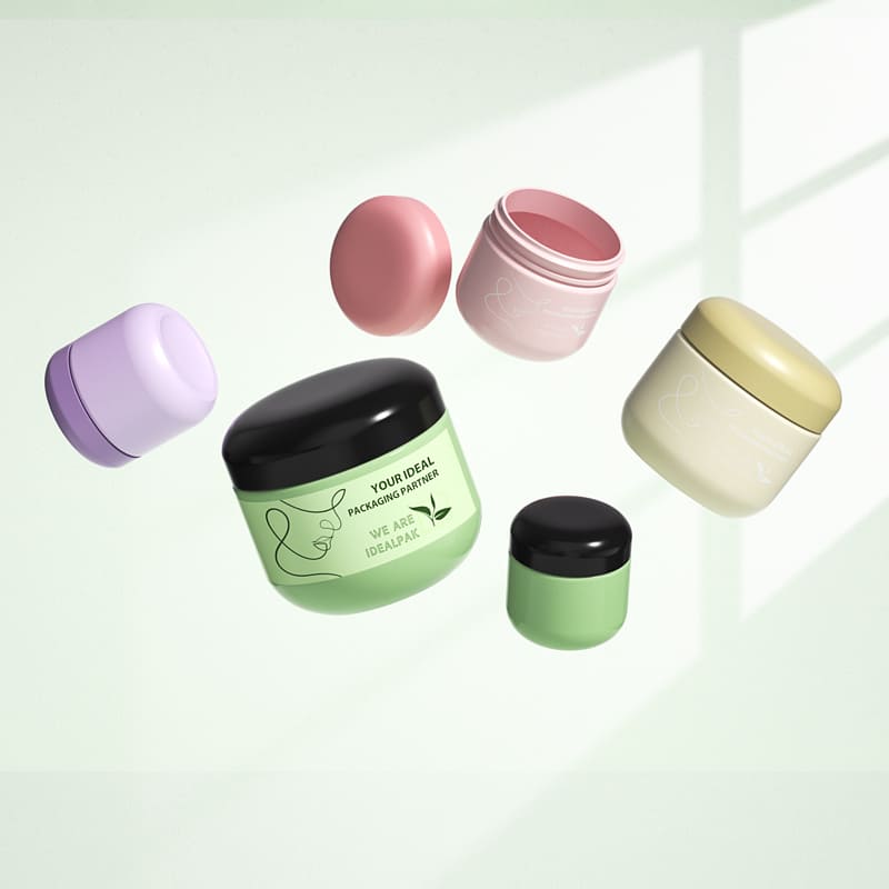 mini plastic jars