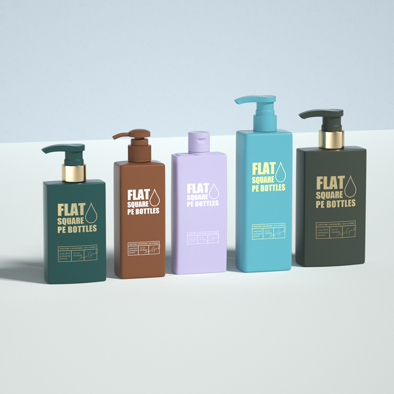 500ml PE Plastic Squeeze Bottles for Cosmetics – Ideal for Shampoos, Lotions, and Body Wash - 图片 6