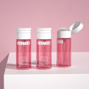 PET makeup remover bottle