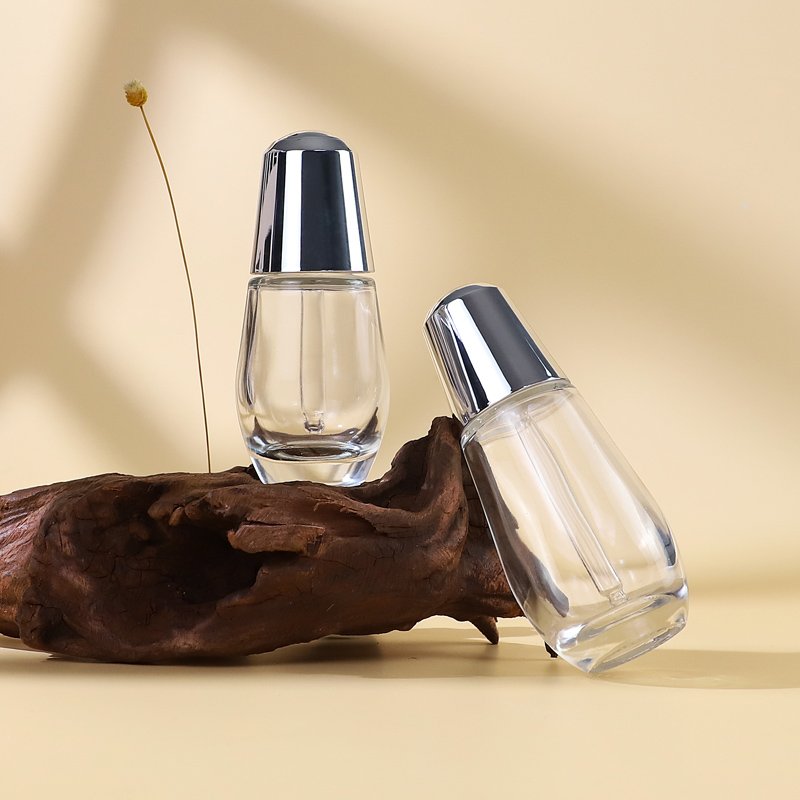 30ml 50ml Mini Serum Bottle – Customizable Dropper Design with Gold Lid - 图片 6