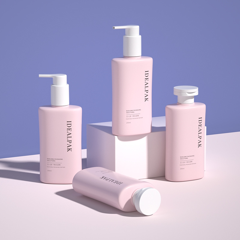 IEK-0114 250ml Shampoo Bottle – Wholesale PET Plastic Pump Bottles - 图片 3