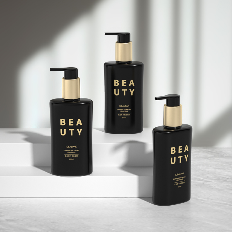 IEK-0114 250ml Shampoo Bottle – Wholesale PET Plastic Pump Bottles - 图片 4