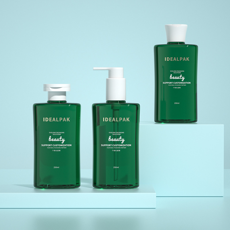 IEK-0114 250ml Shampoo Bottle – Wholesale PET Plastic Pump Bottles - 图片 6