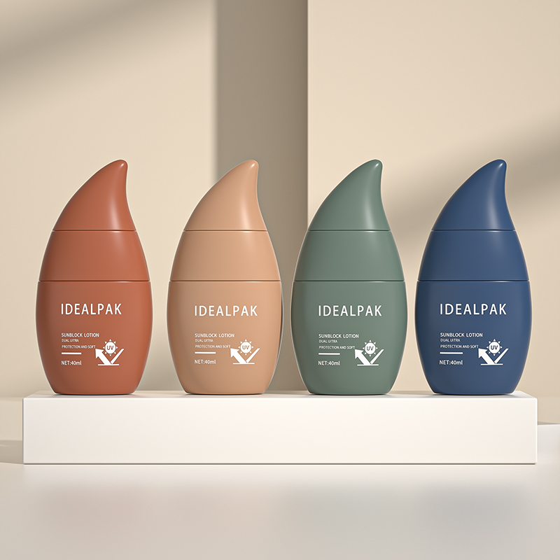 50ml White Sunscreen Bottle – Newly Designed Cosmetic Packaging & Plastic Face Cream Bottle - 图片 6
