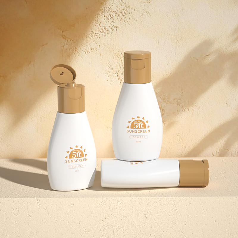 Custom 60ml PE Plastic Lotion Squeeze Bottle - Model IEK-2173 - 图片 2