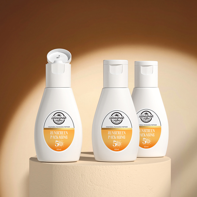 Custom 60ml PE Plastic Lotion Squeeze Bottle - Model IEK-2173 - 图片 3