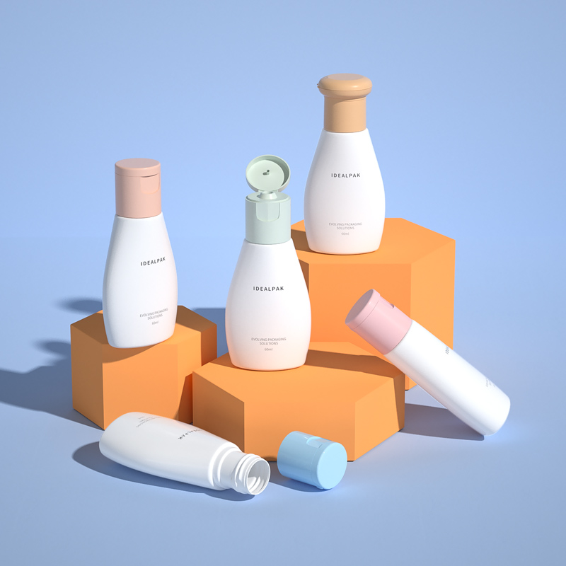 Custom 60ml PE Plastic Lotion Squeeze Bottle - Model IEK-2173 - 图片 5