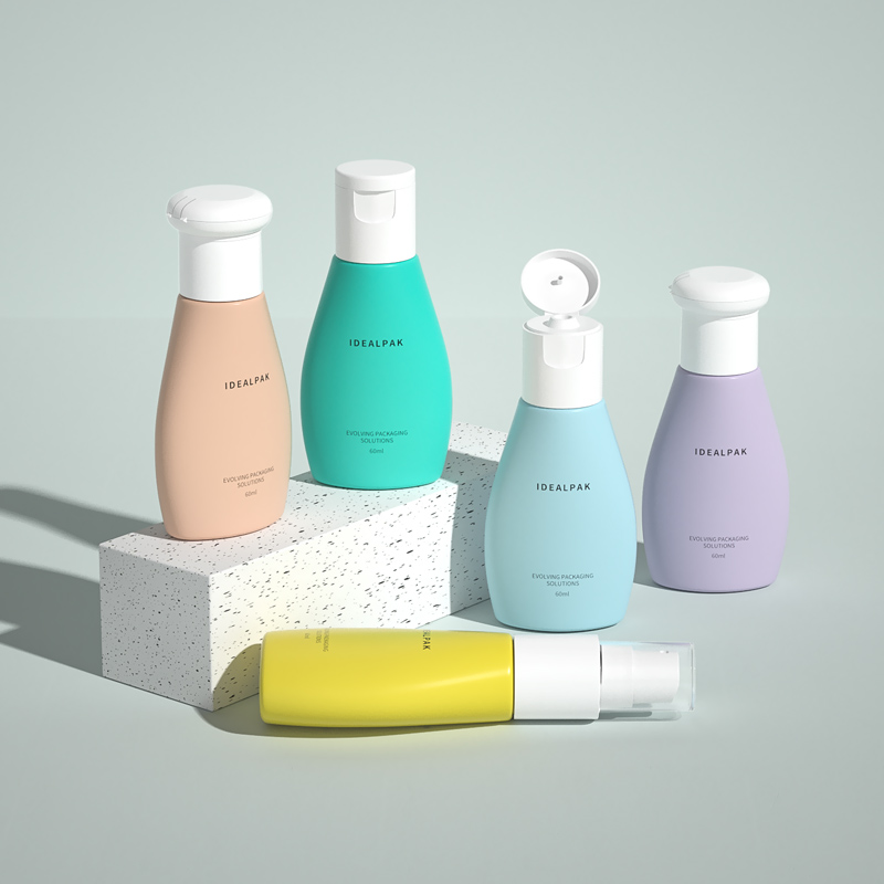 Custom 60ml PE Plastic Lotion Squeeze Bottle - Model IEK-2173 - 图片 4