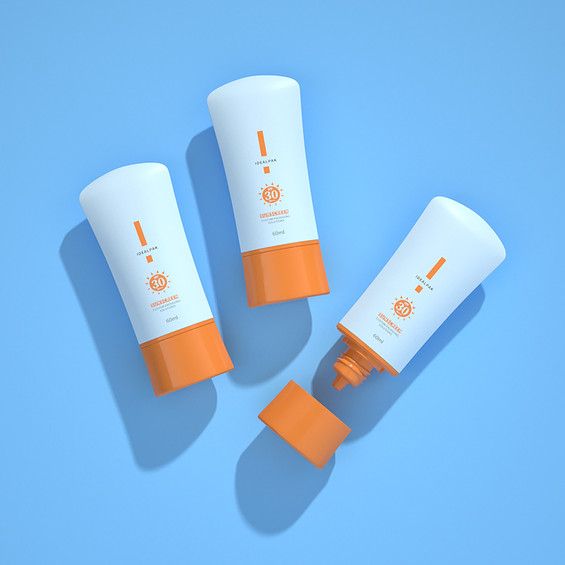 60ml Orange Sunscreen Bottle – Premium Plastic Sunscreen Tube for EVOH Eco-Friendly Packaging - 图片 2