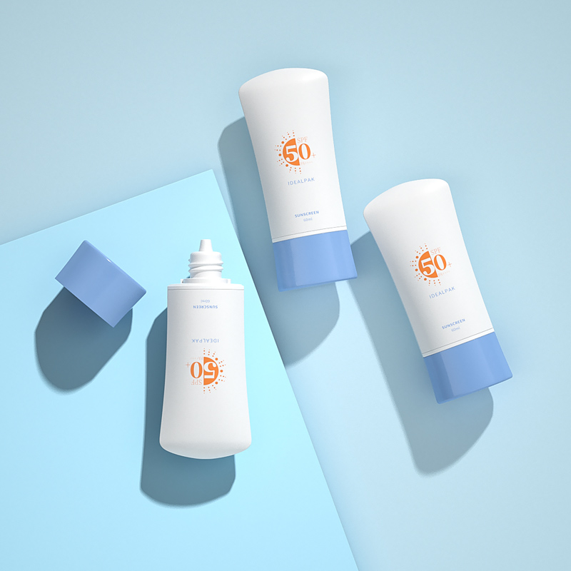 60ml Orange Sunscreen Bottle – Premium Plastic Sunscreen Tube for EVOH Eco-Friendly Packaging - 图片 4