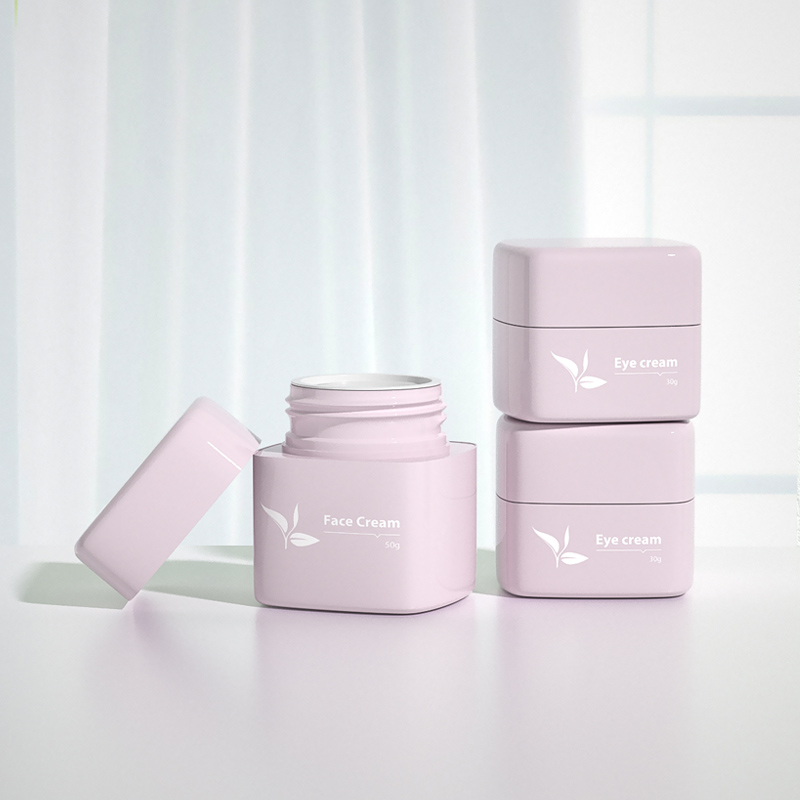 Custom OEM/ODM PP Square 30g Plastic Cream Jar for Skincare Products - 图片 3