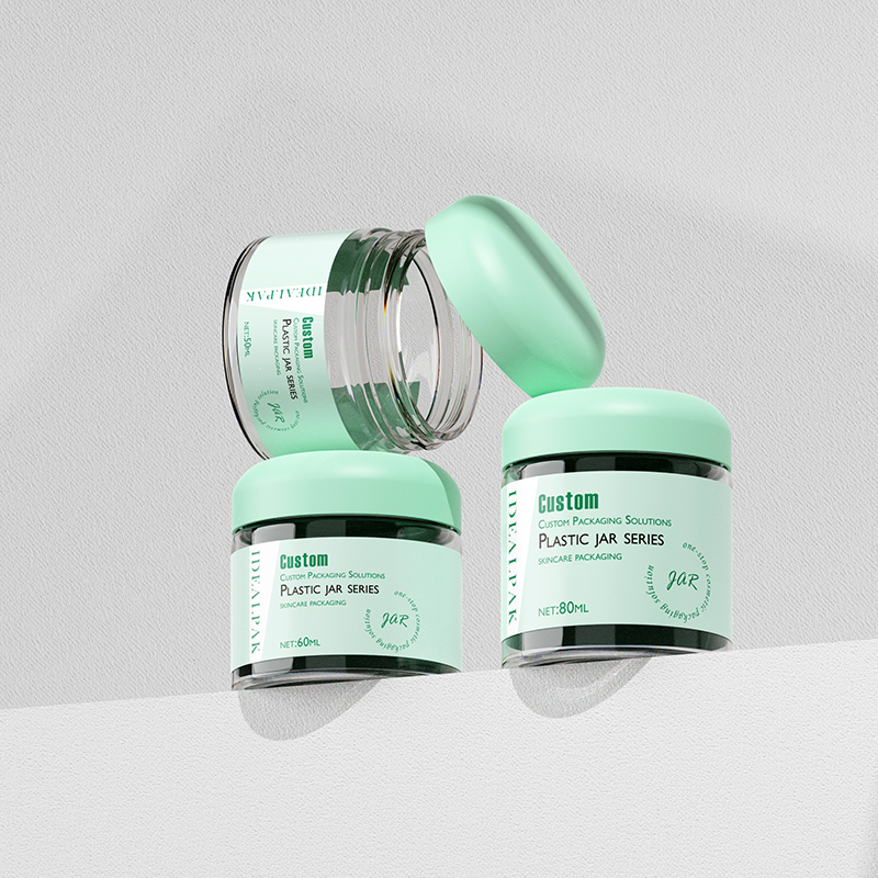 PET Cream jars custom packaging cosmetic packaging