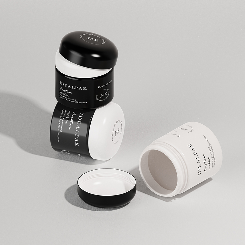 PET Cream jars custom packaging cosmetic packaging