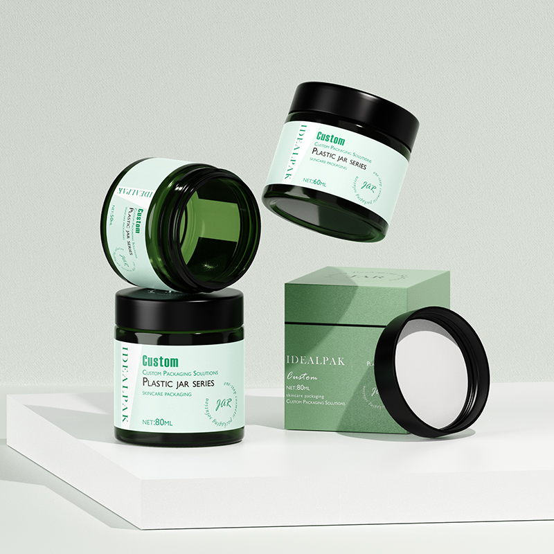 PET Cream jars custom packaging cosmetic packaging