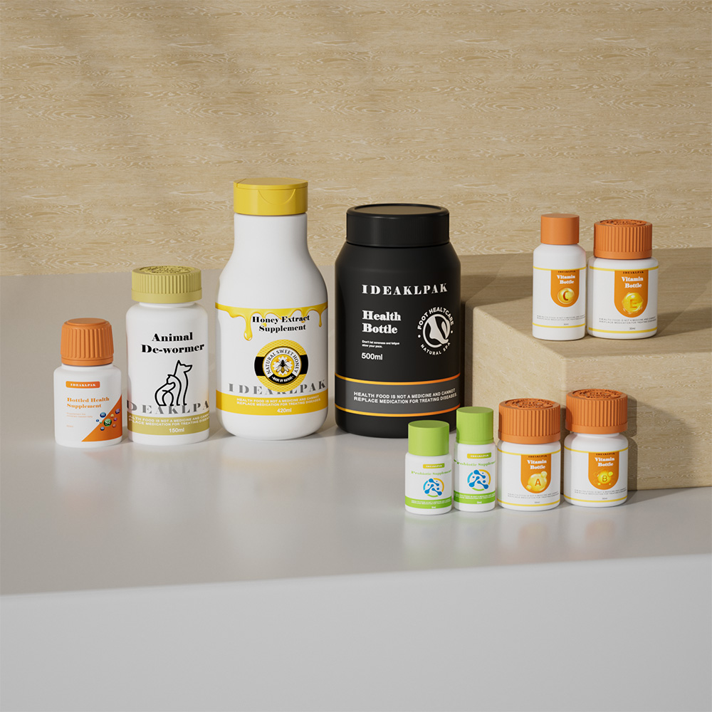 PE Medicine Bottles Medicine Packaging Bottle Tamper-Evident Bottle
