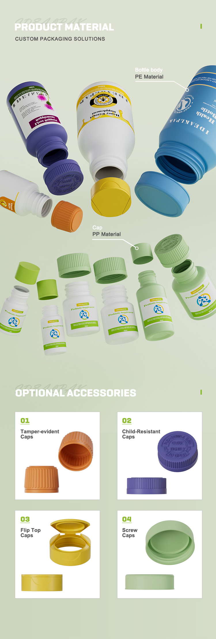 PE Medicine Bottles