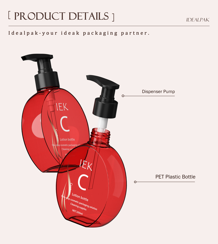 200ml Flat PET Bottle