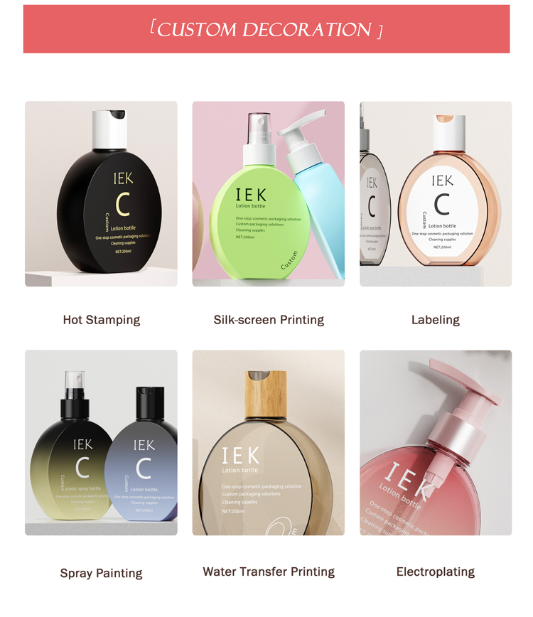 200ml Flat PET Bottle