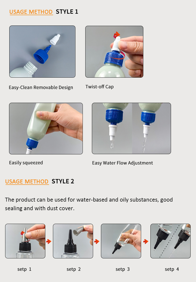 Soft Squeeze PE Bottles