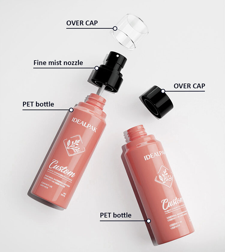 Refillable PET Spray Bottles