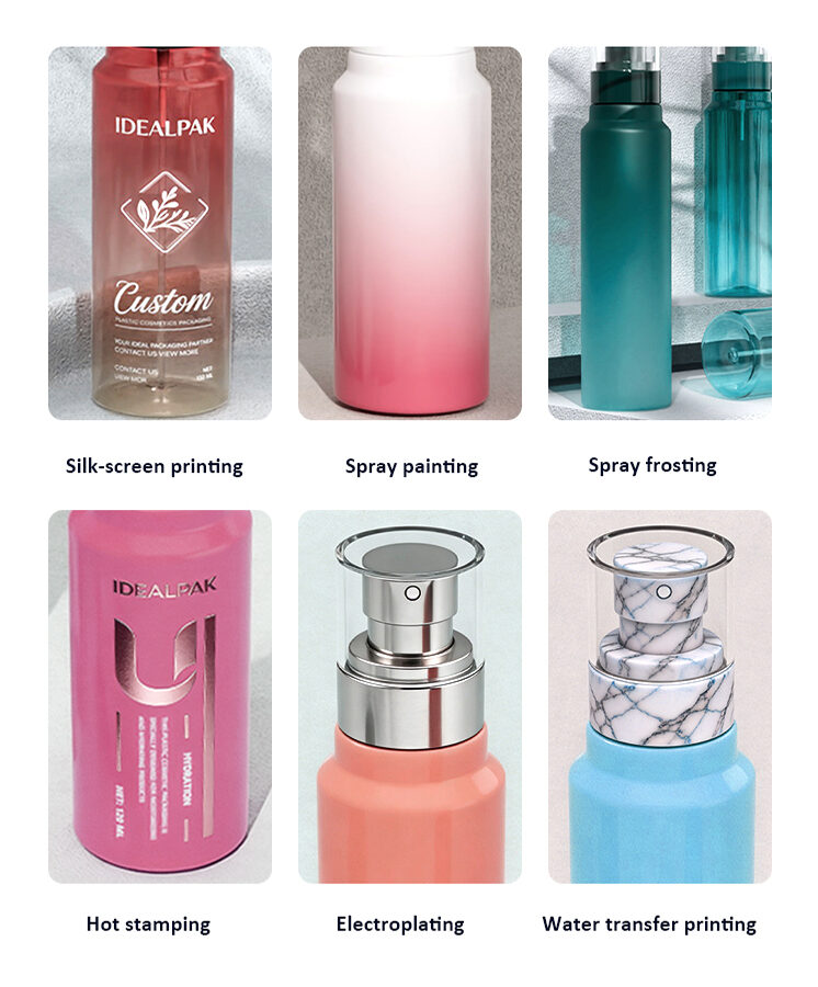 Refillable PET Spray Bottles