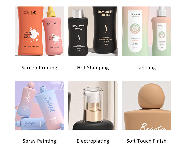 PET Personal Care Bottles