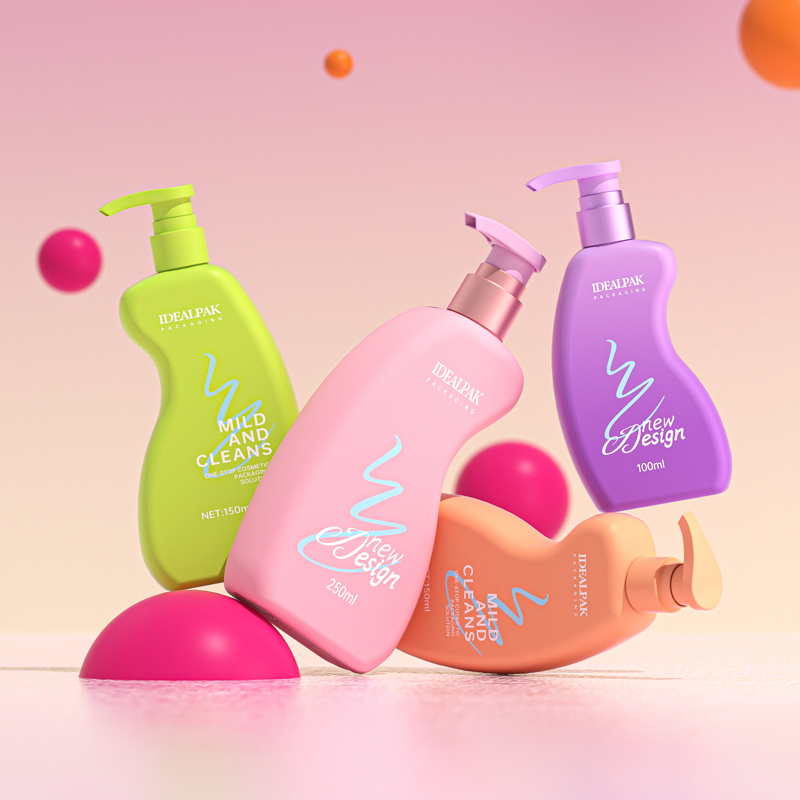 Custom PE Personal Care Bottles