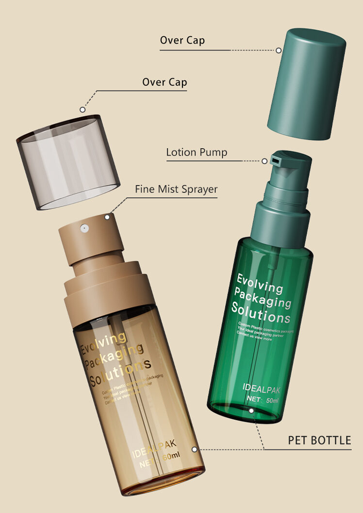 PET Cosmetic Bottles