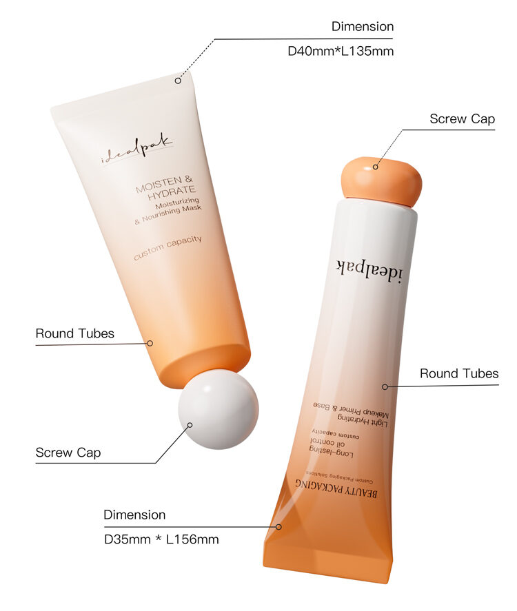 Custom Plastic Packaging Tubes