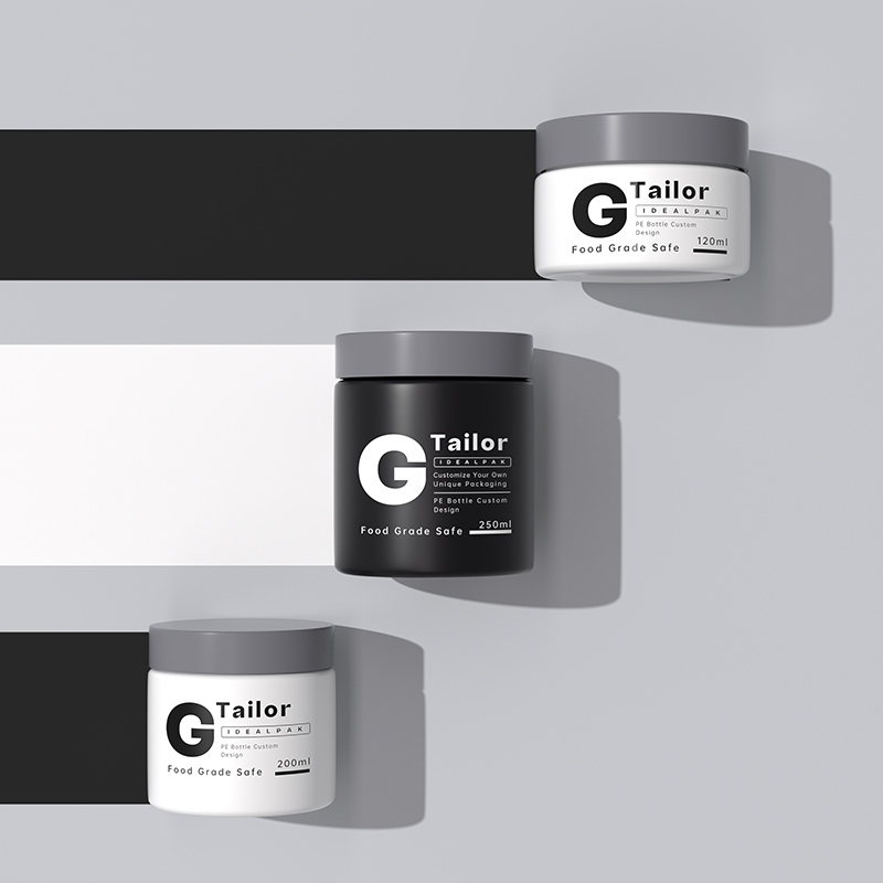 PE Wide-Mouth Cream Jars