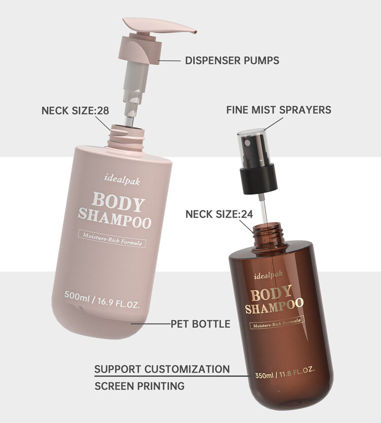 Custom PET Bottles 
