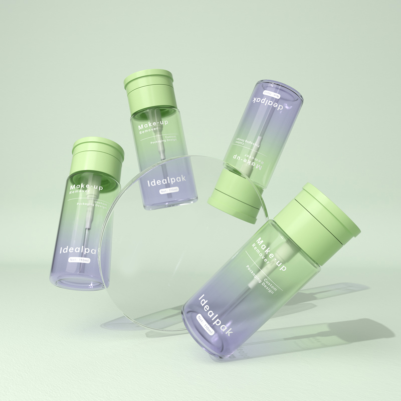 PET makeup remover bottle