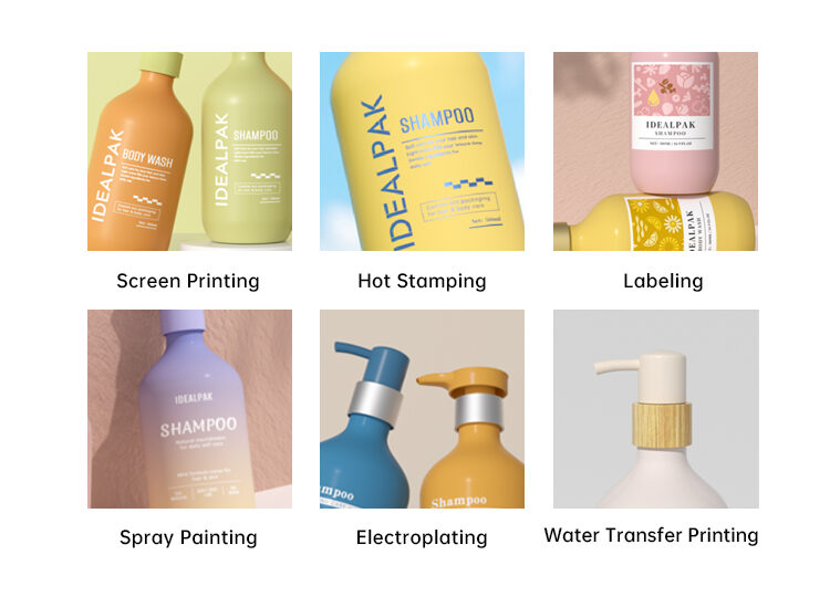 PET shampoo bottle