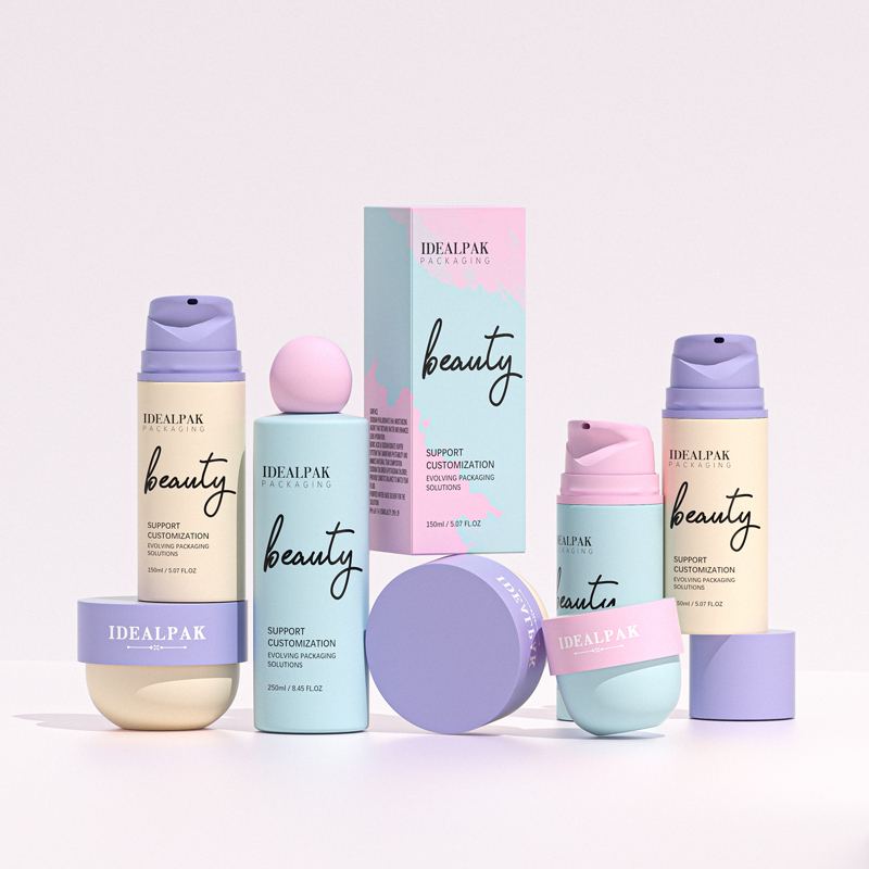Plastic Cosmetic Bottles Set