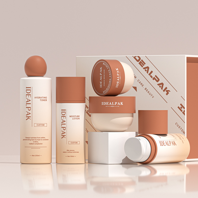 Plastic Cosmetic Bottles Set