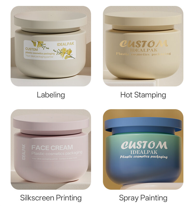 250ml Plastic Cosmetic Jars Wholesale