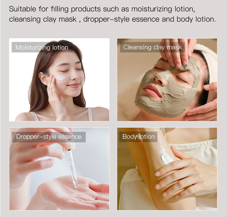 Plastic Cosmetic Bottles Set