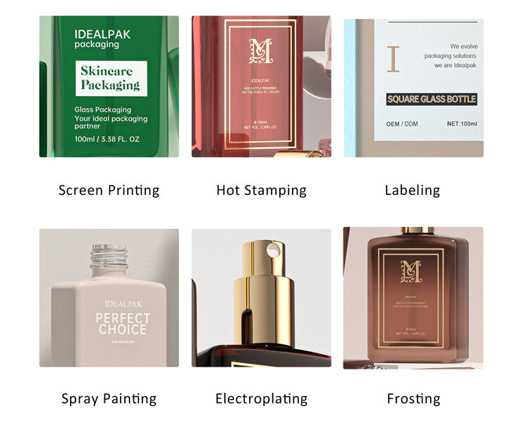Glass Perfume Bottles