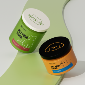 PET food packaging jars