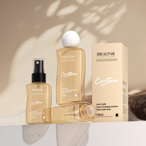 Custom cosmetic packaging bottles 