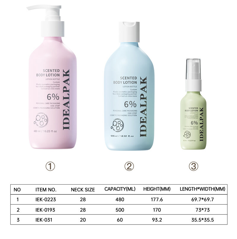 Plastic shampoo bottles wholesale