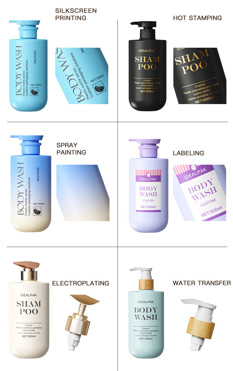 Flat shoulder PET bottle