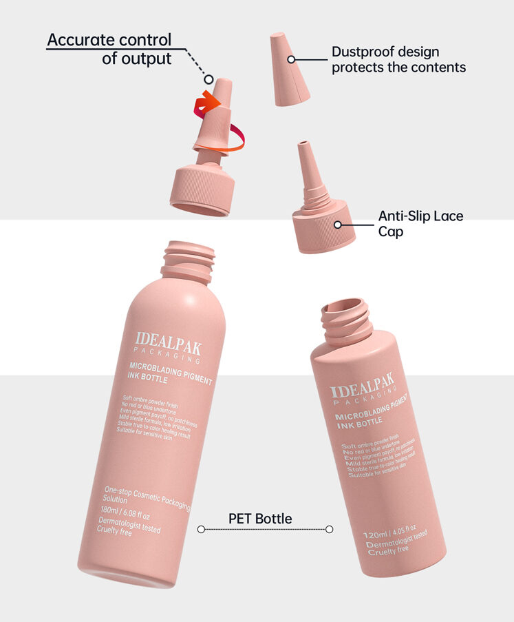 Twist top cap bottles