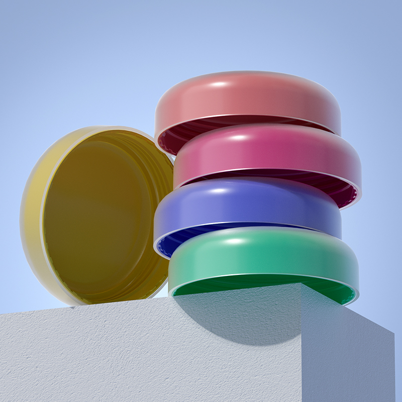 68mm PP double wall cap wholesale