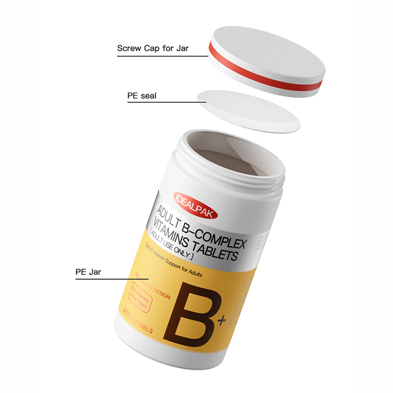HDPE supplement jar wholesale