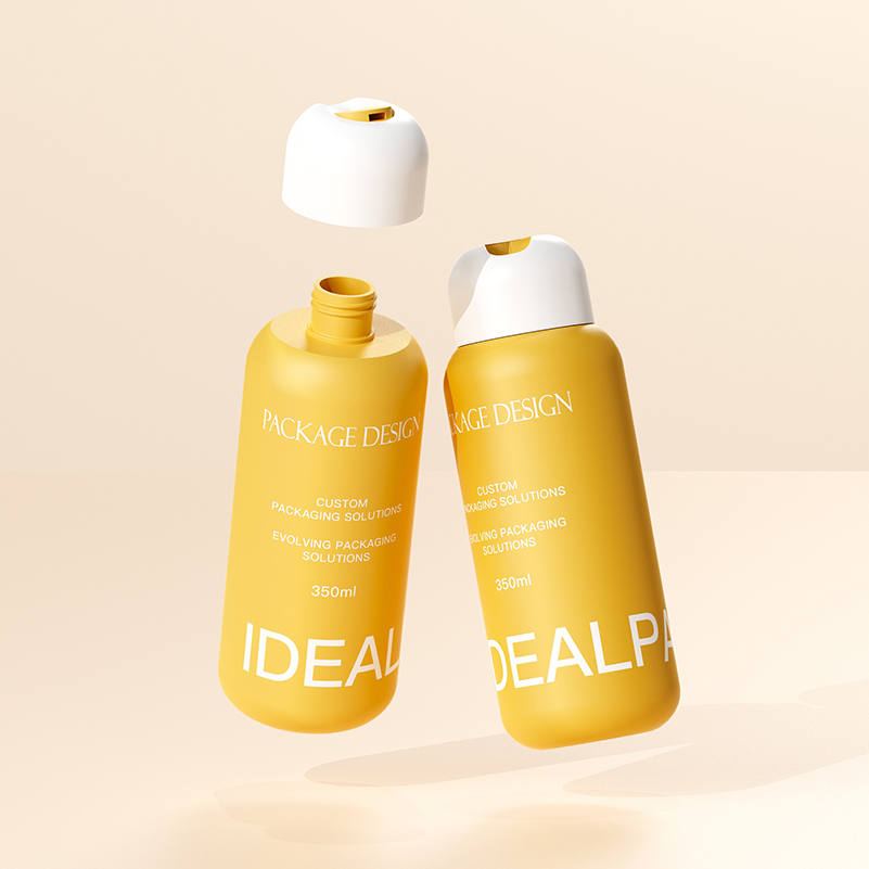 Round shoulder PE bottle wholesale